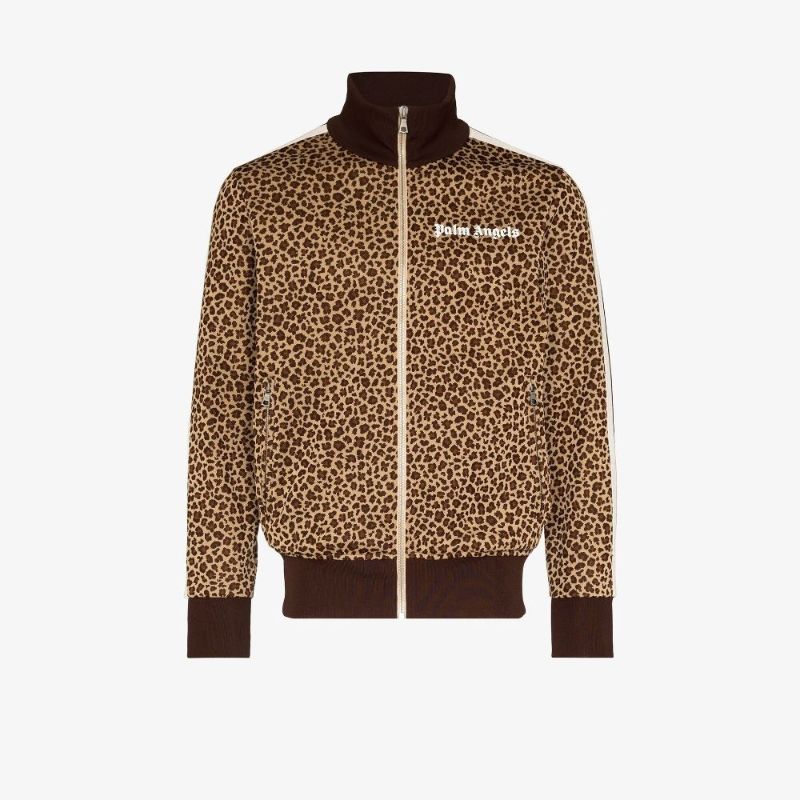 Logo Leopard Jacquard Jacket