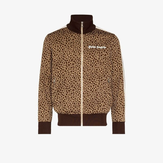 Logo Leopard Jacquard Jacket