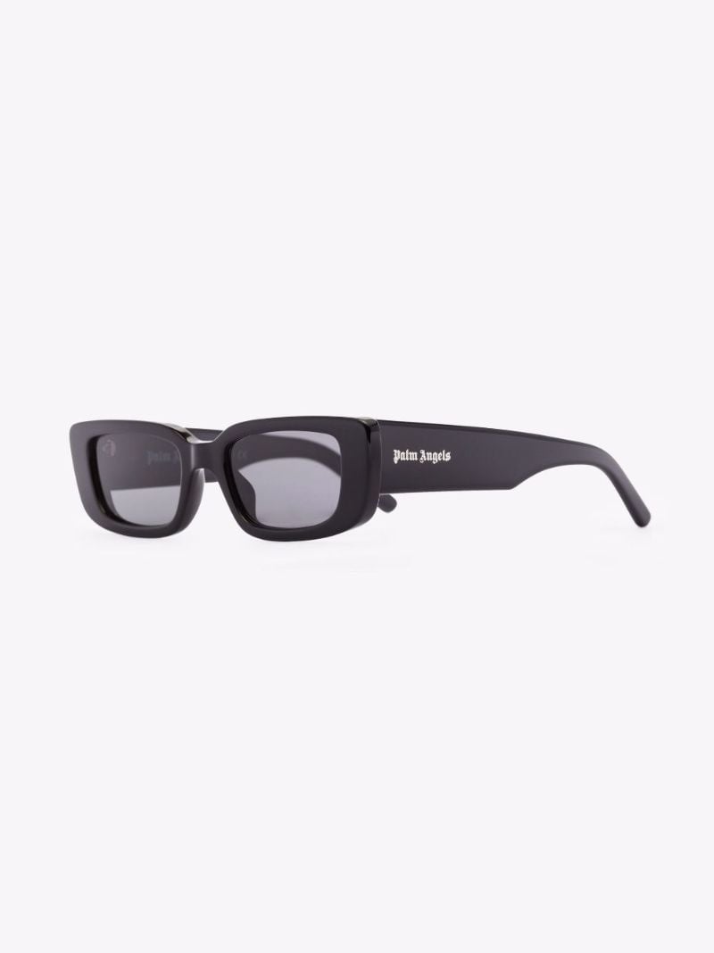 Black Giorgina Rectangular Sunglasses