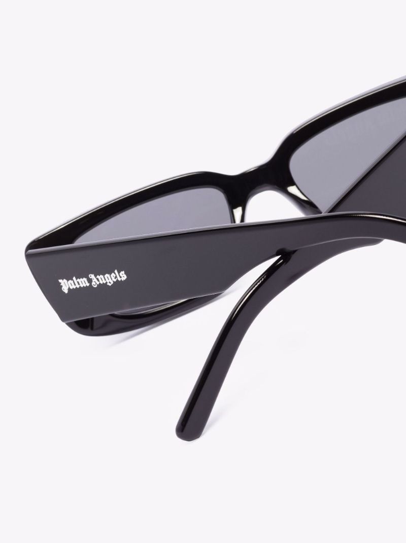 Black Giorgina Rectangular Sunglasses