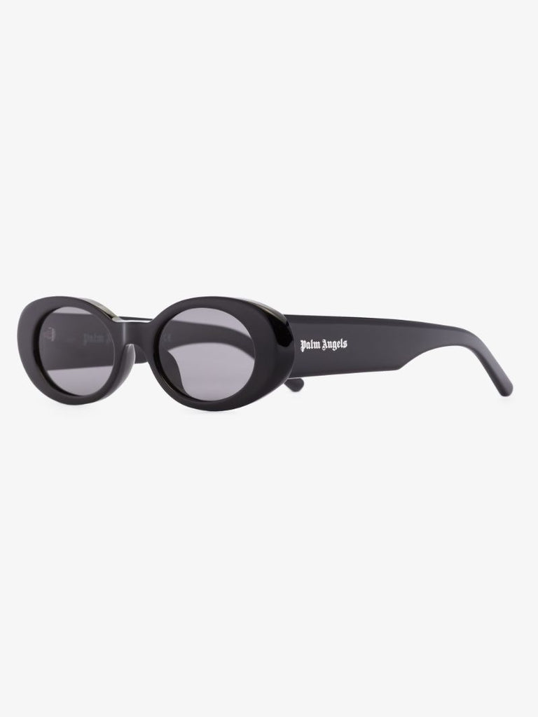 Black Spirit Oval Sunglasses