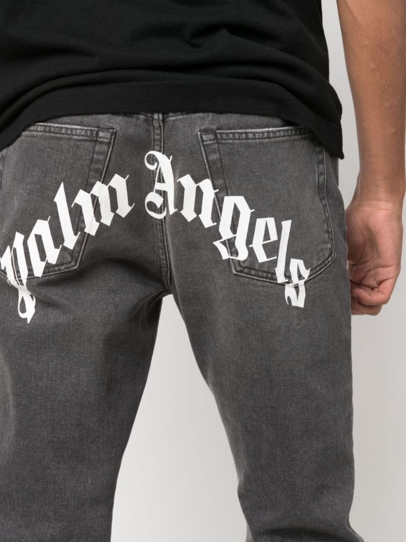 Black Straight Leg Jeans