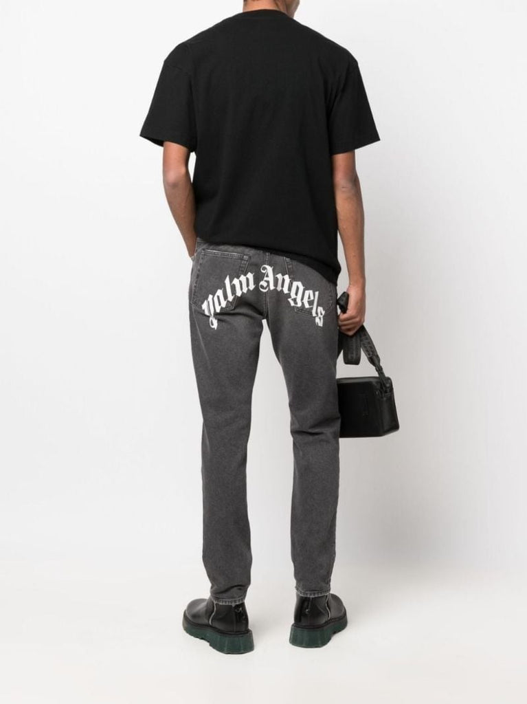 Black Straight Leg Jeans