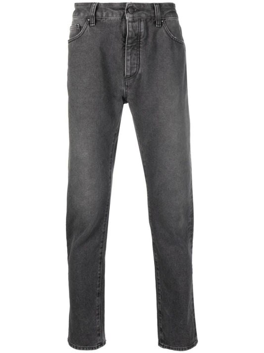 Black Straight Leg Jeans