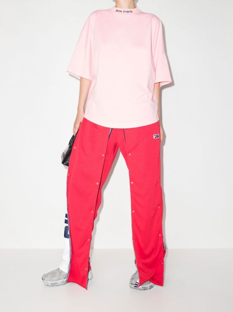 Pink Classic Logo Print T-shirt