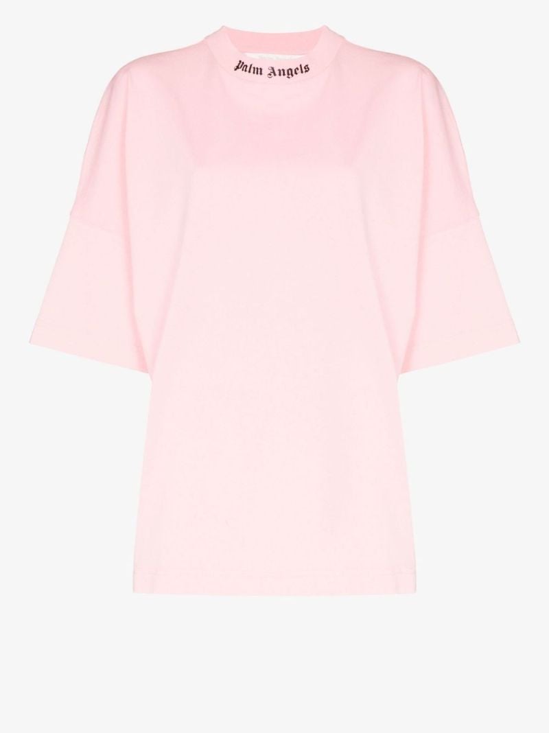Pink Classic Logo Print T-shirt