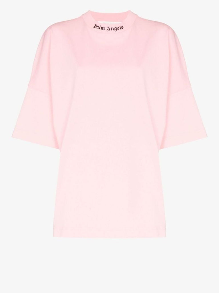 Pink Classic Logo Print T-shirt