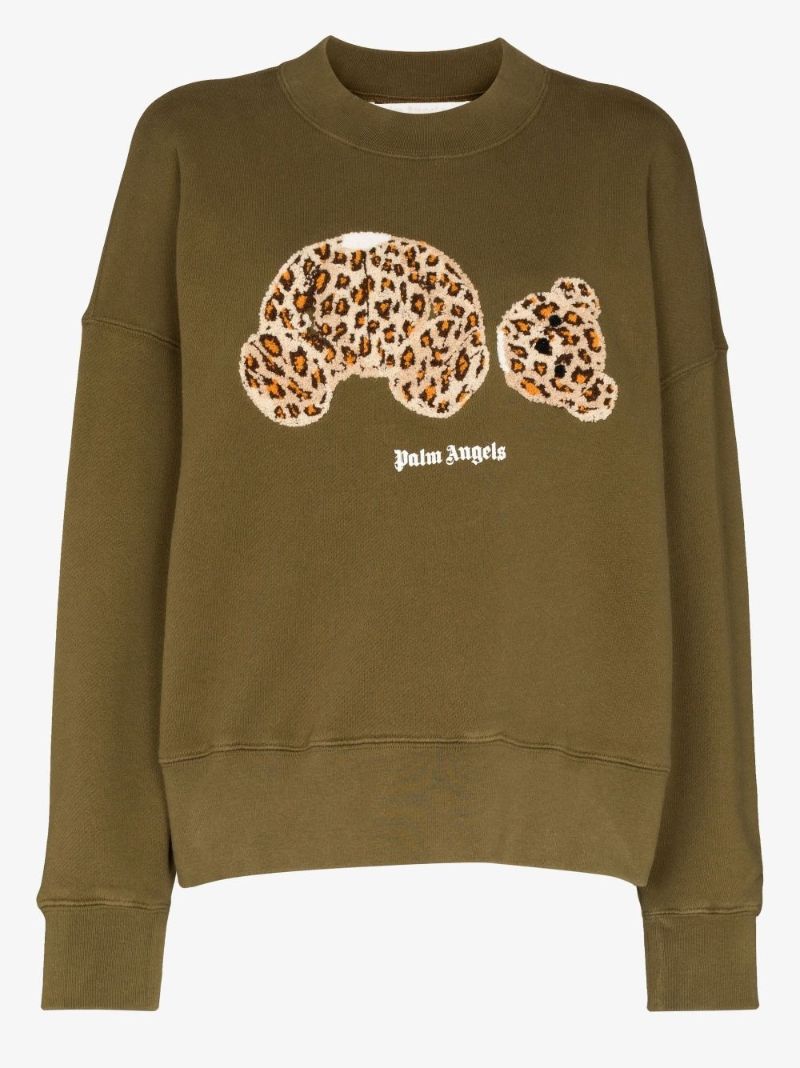 Leopard Bear Cotton Sweatshirt