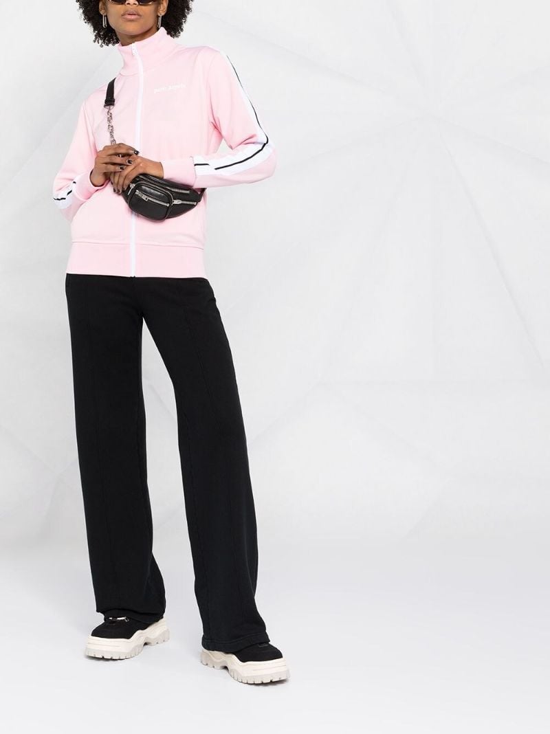 Pink Logo-print Track Jacket