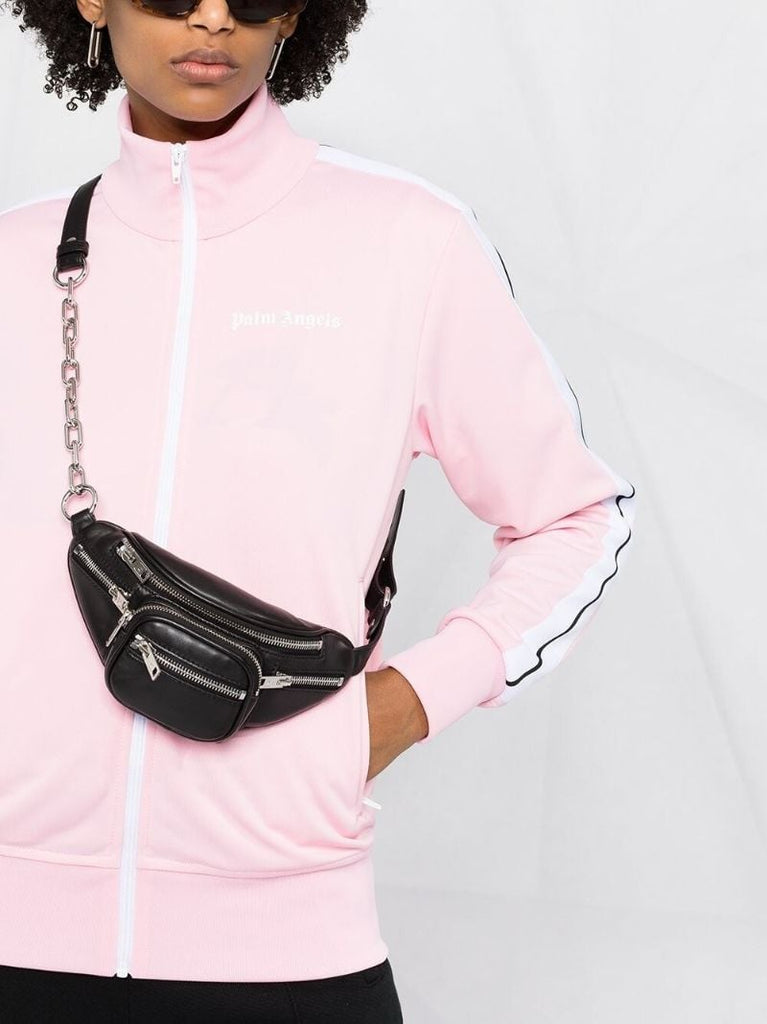 Pink Logo-print Track Jacket