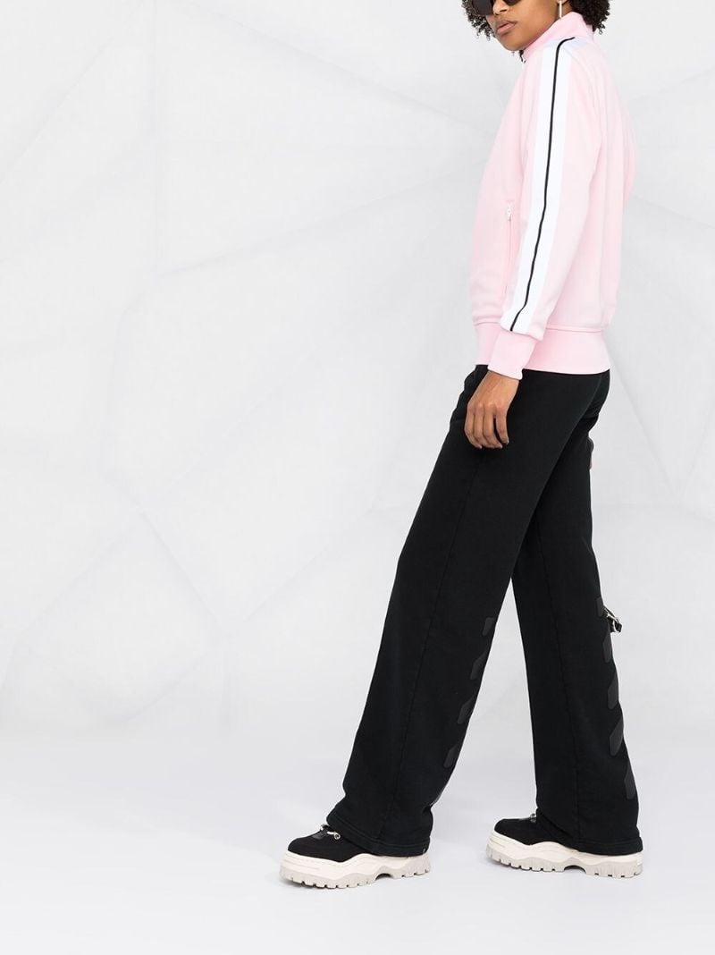 Pink Logo-print Track Jacket