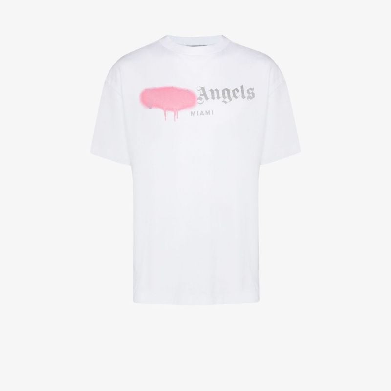 Miami Spray Paint-effect Logo-print T-shirt