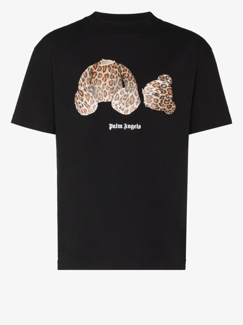 Teddy Bear Logo Cotton T-shirt