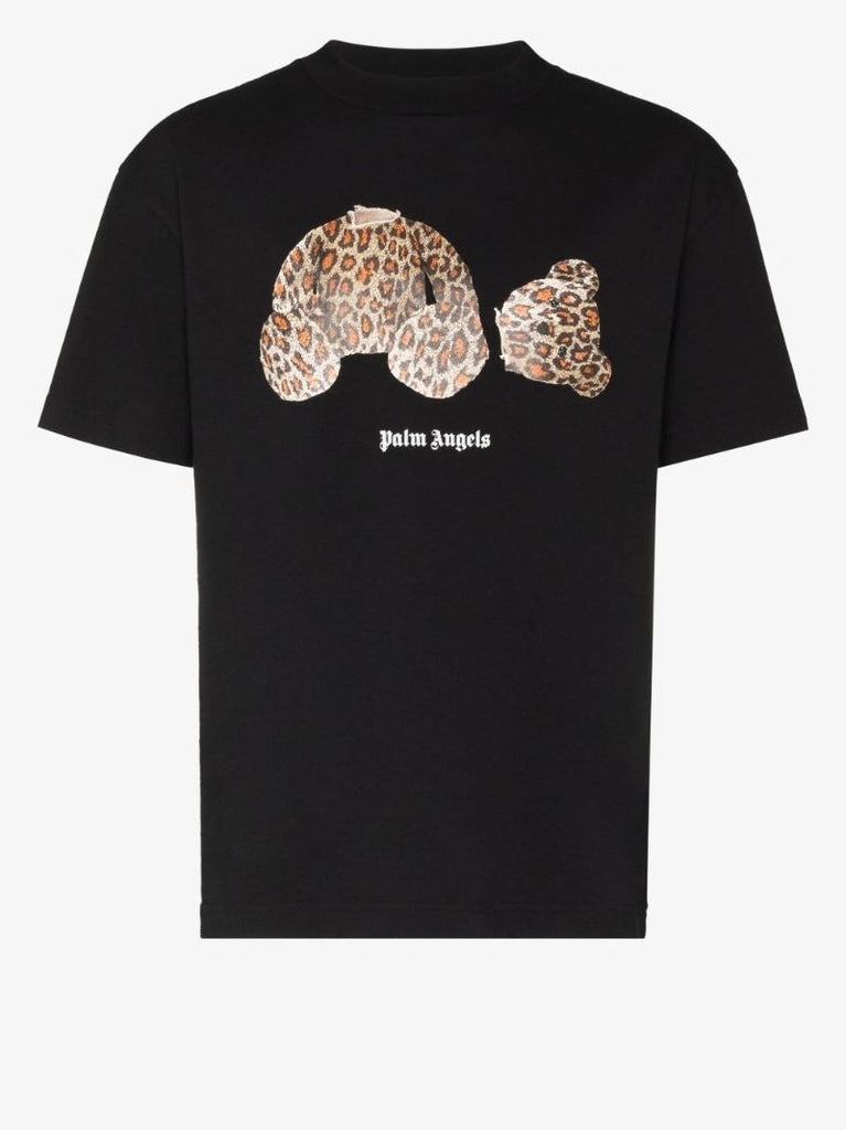 Teddy Bear Logo Cotton T-shirt