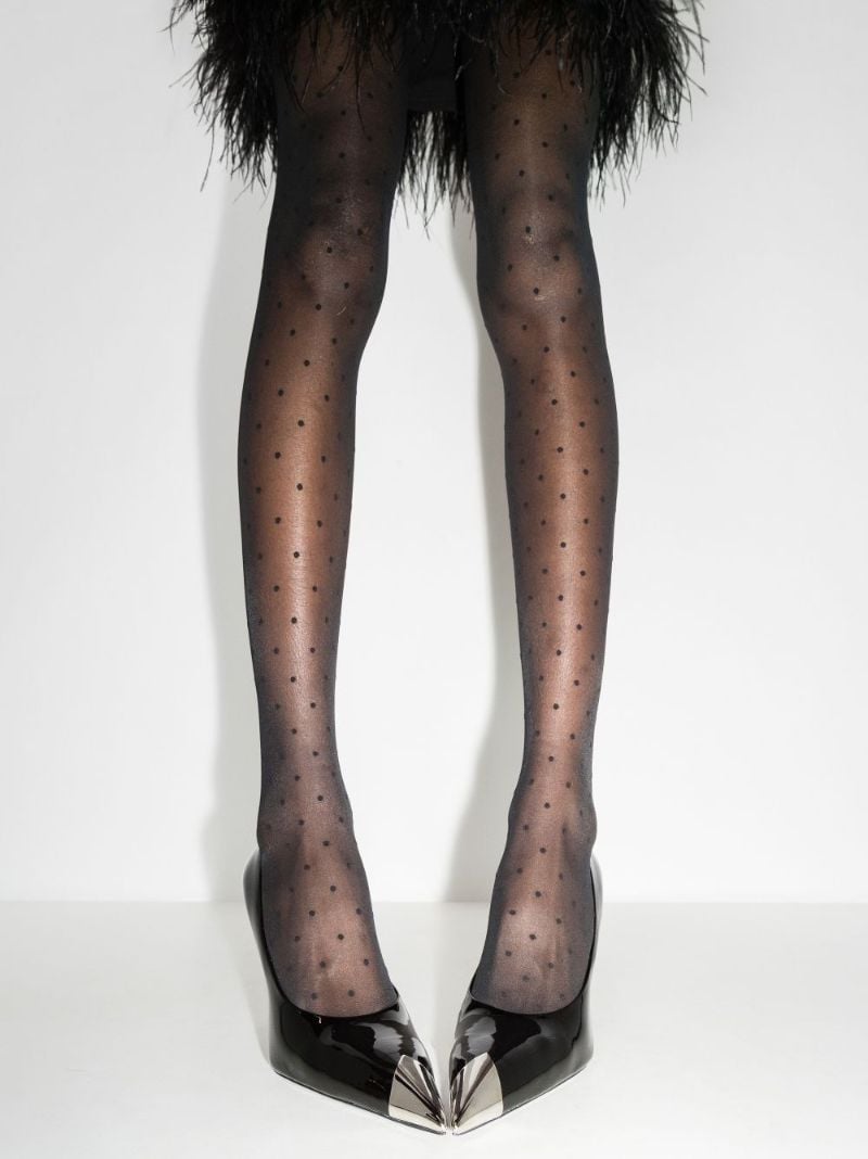 Black Vesper 90 Patent Leather Pumps
