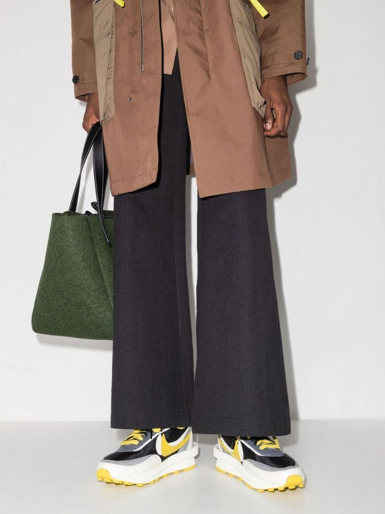 X Sacai X Undercover Black Ld Waffle Sneakers