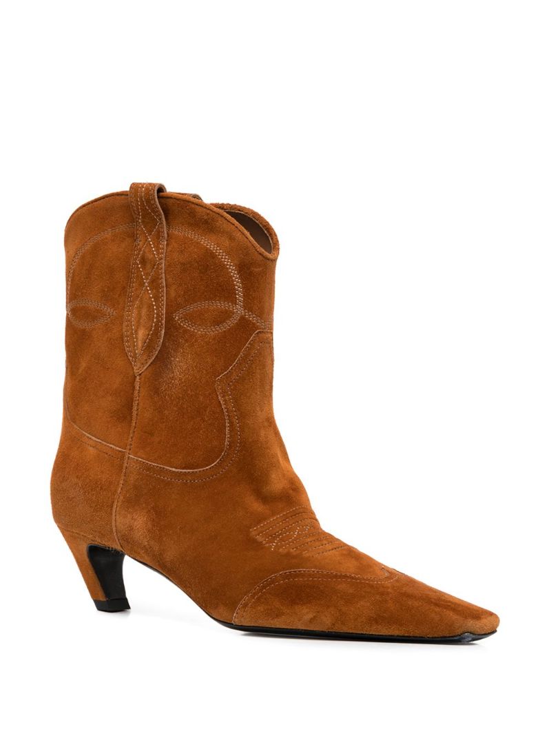 Brown the Dallas 50 Suede Ankle Boots