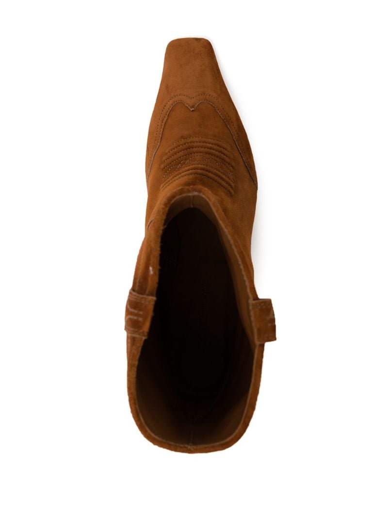 Brown the Dallas 50 Suede Ankle Boots