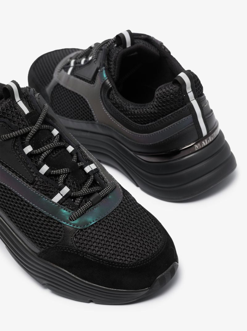 Black Cyrus Reflect Sneakers