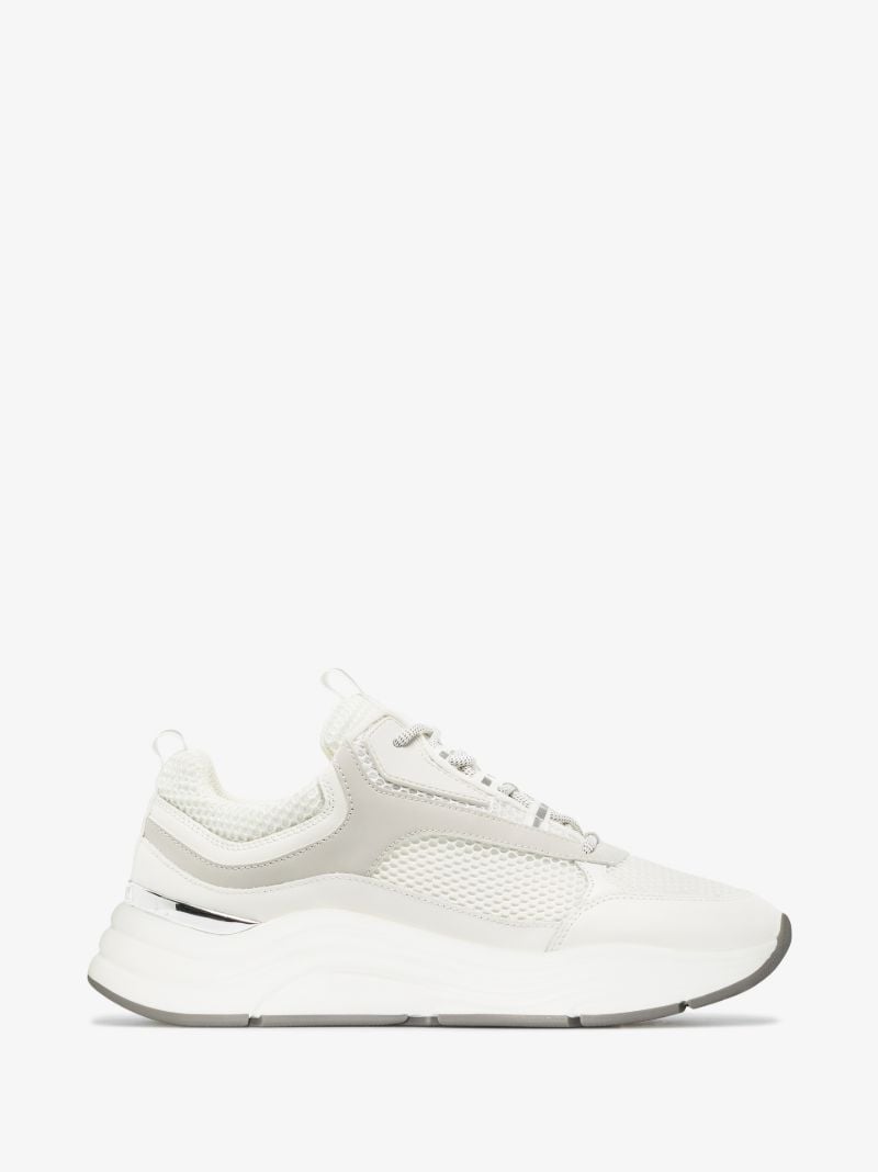 White Cyrus Reflect Sneakers