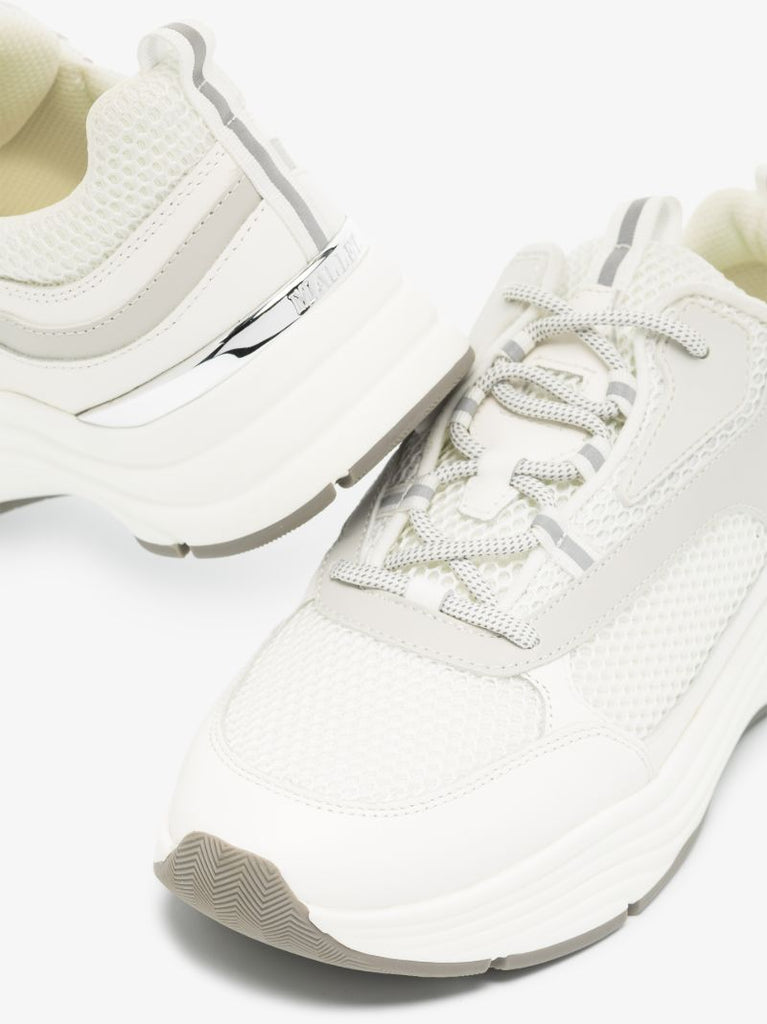 White Cyrus Reflect Sneakers