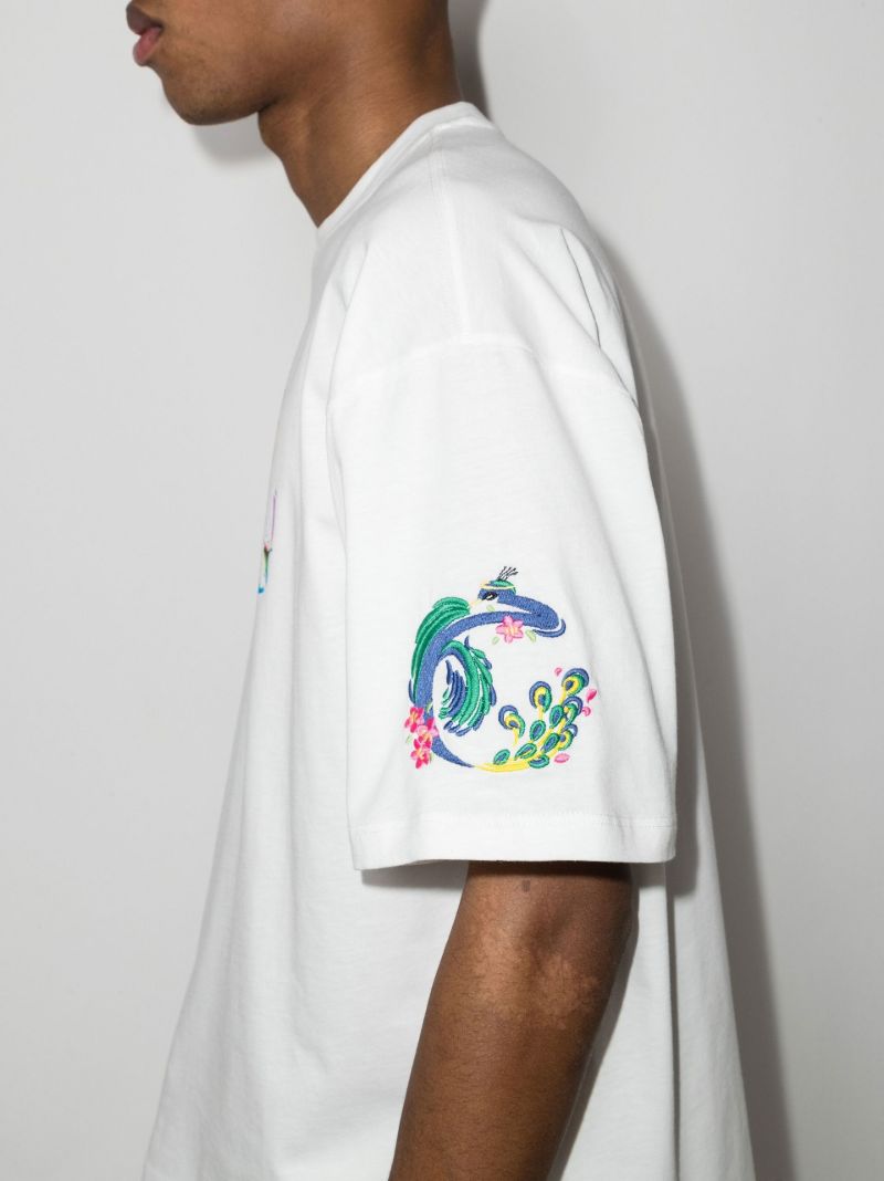 X Li Kuanzhen Logo Cotton T-shirt