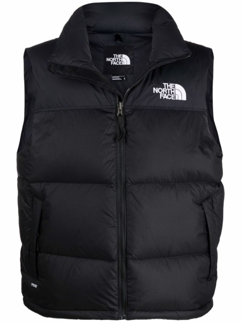 Black Diablo Quilted Puffer Gilet