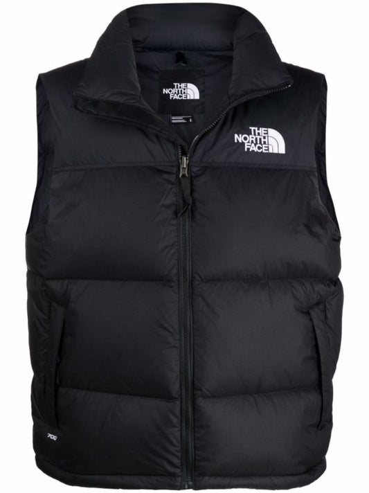 Black Diablo Quilted Puffer Gilet