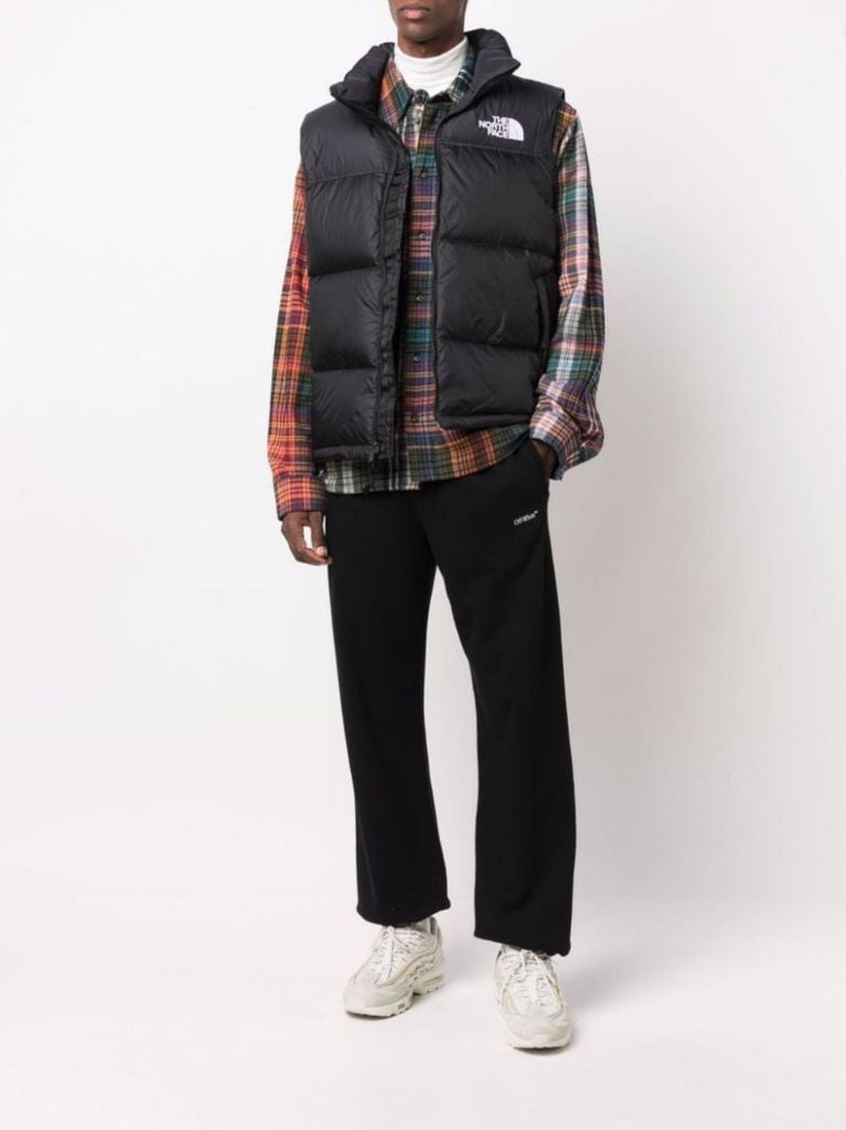 Black Diablo Quilted Puffer Gilet