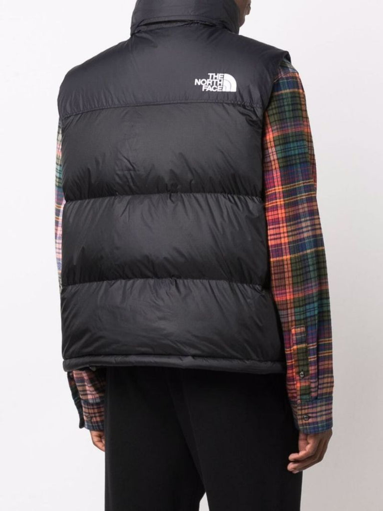 Black Diablo Quilted Puffer Gilet