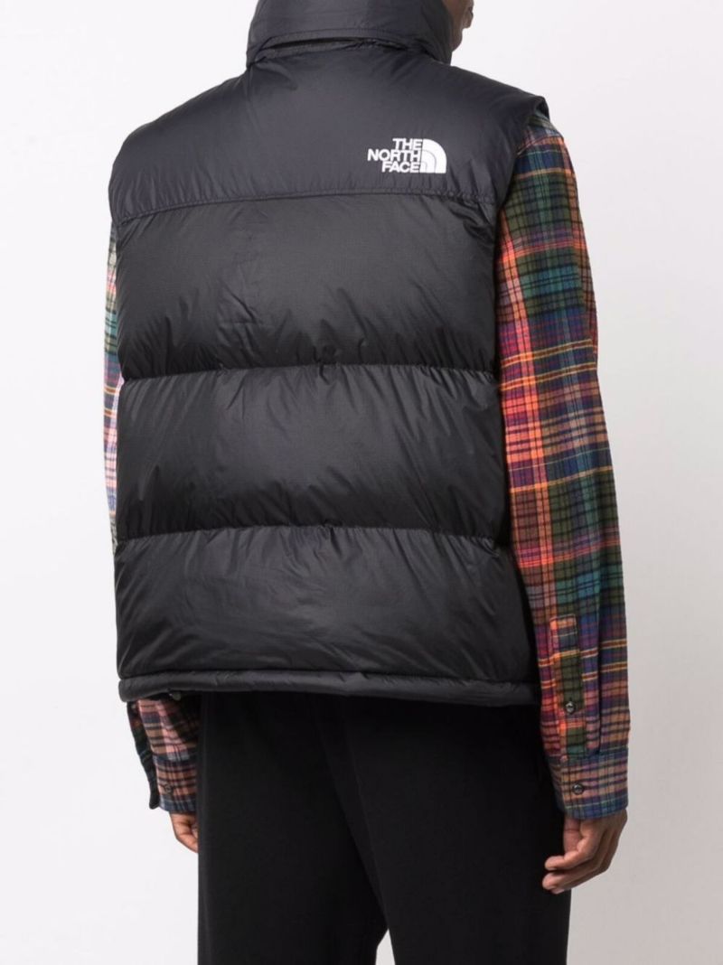 Black Diablo Quilted Puffer Gilet