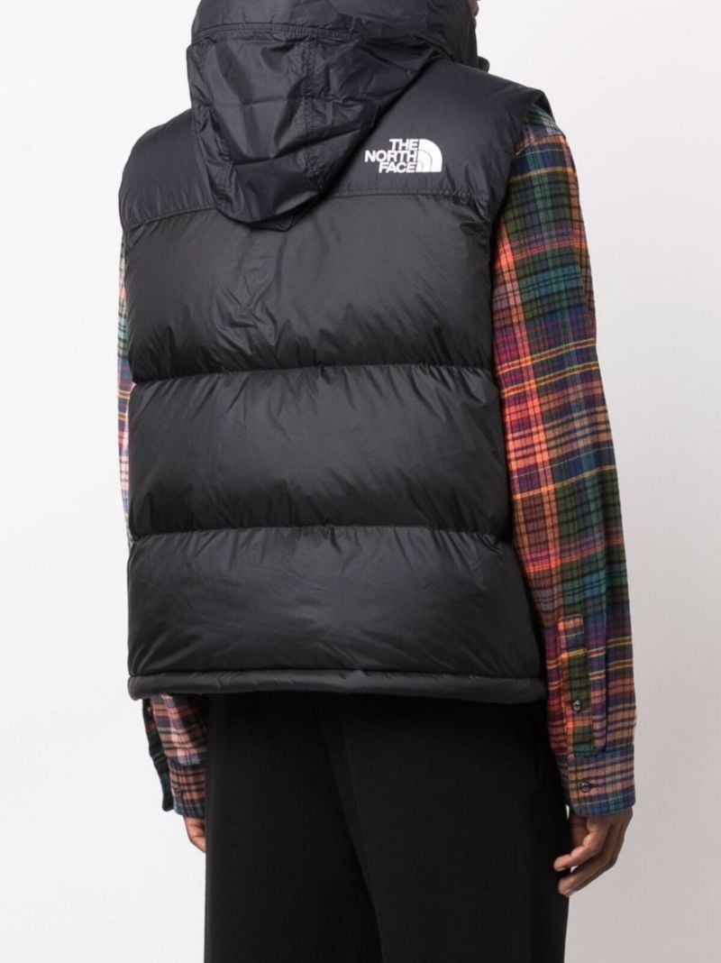 Black Diablo Quilted Puffer Gilet
