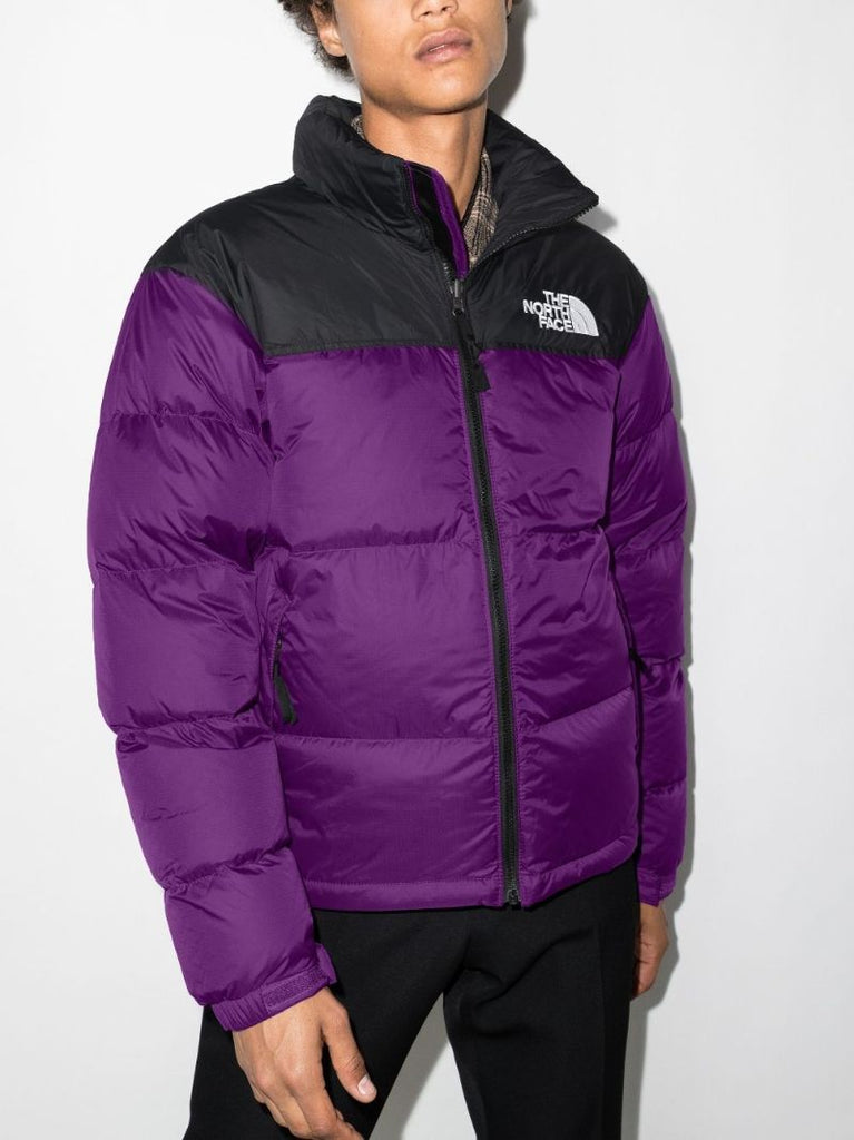 Purple 1996 Retro Nuptse Packable Jacket