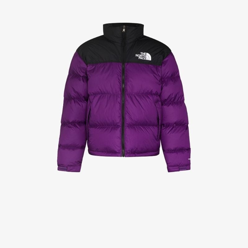 Purple 1996 Retro Nuptse Packable Jacket