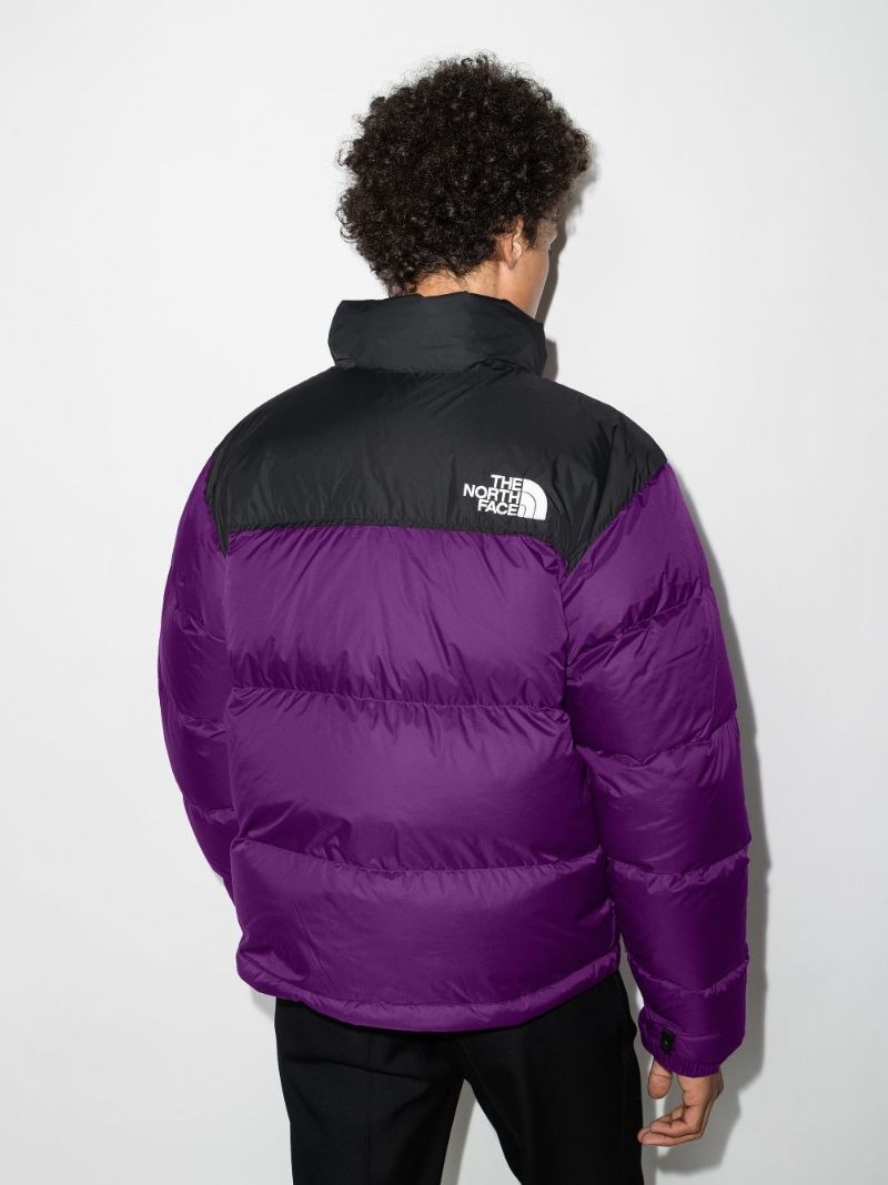 Purple 1996 Retro Nuptse Packable Jacket
