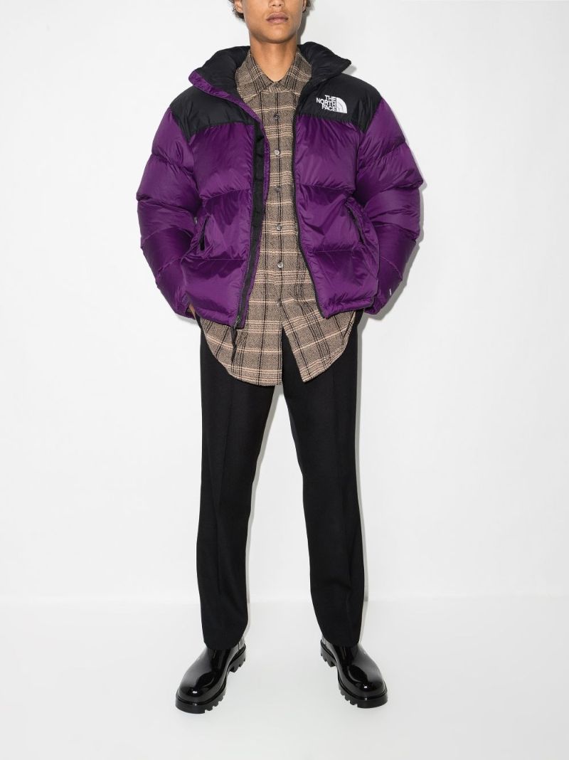 Purple 1996 Retro Nuptse Packable Jacket