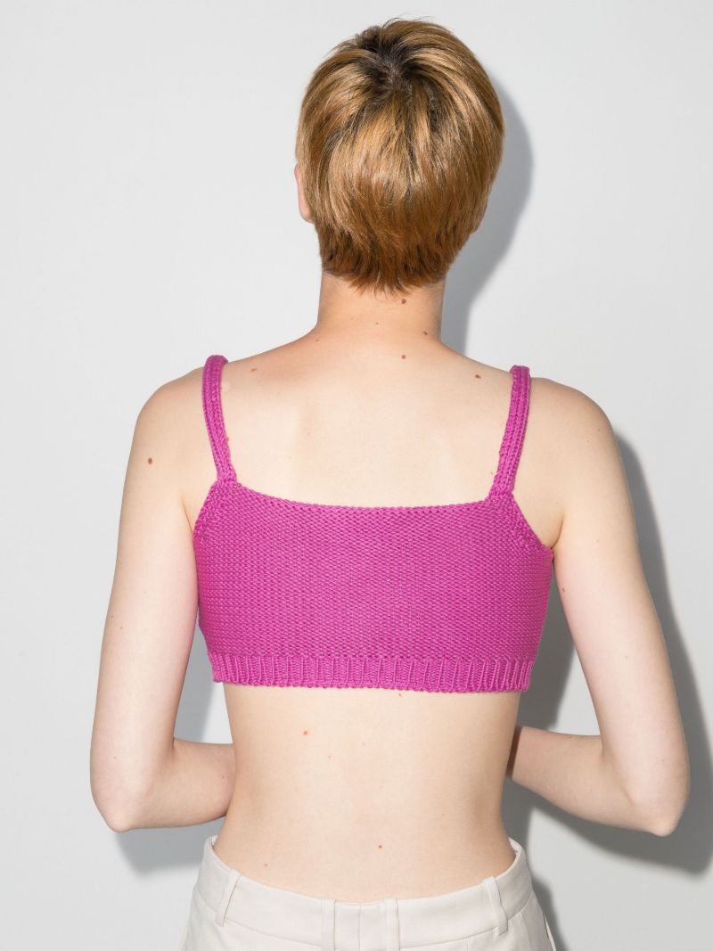 Squad Knitted Bralette Top
