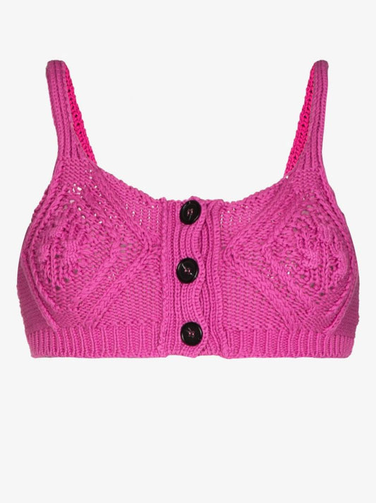 Squad Knitted Bralette Top