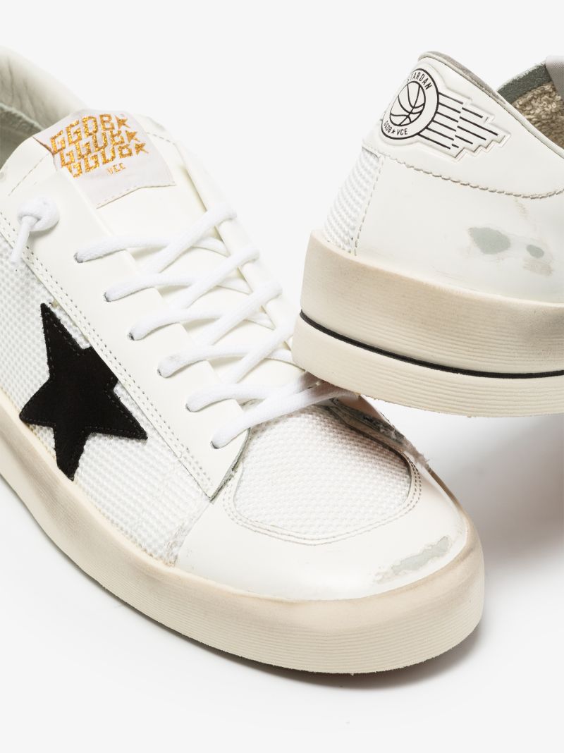 White Stardan Low Top Sneakers