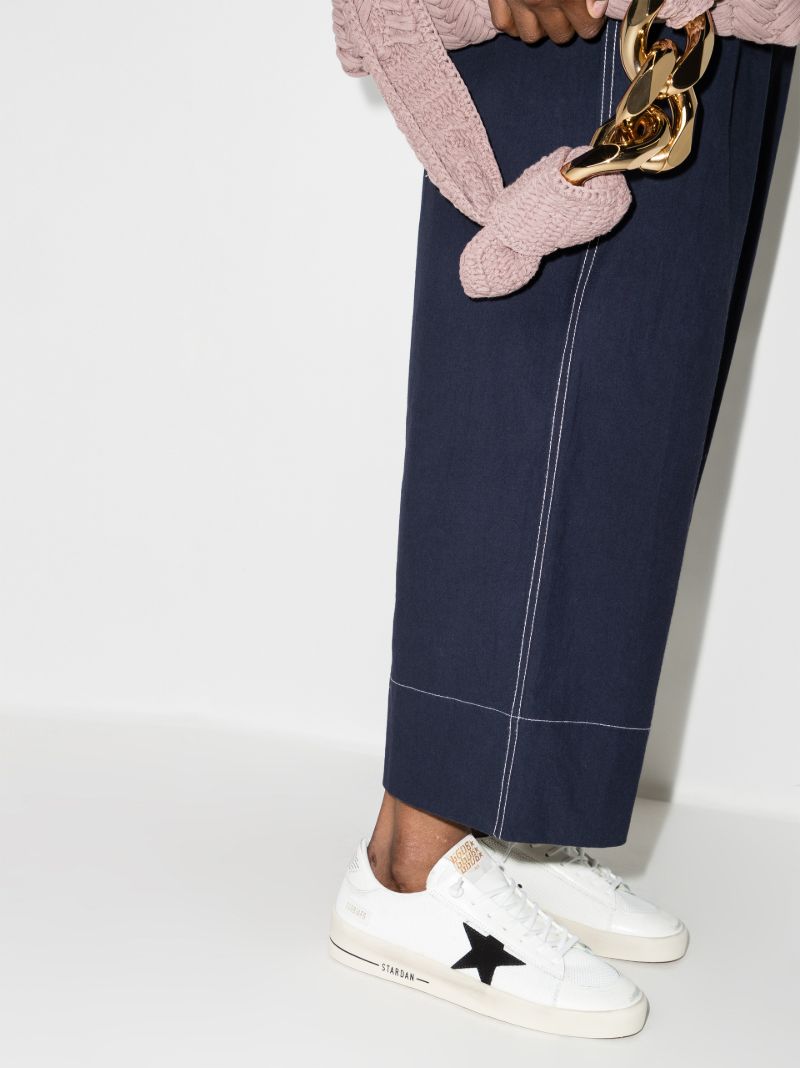 White Stardan Low Top Sneakers