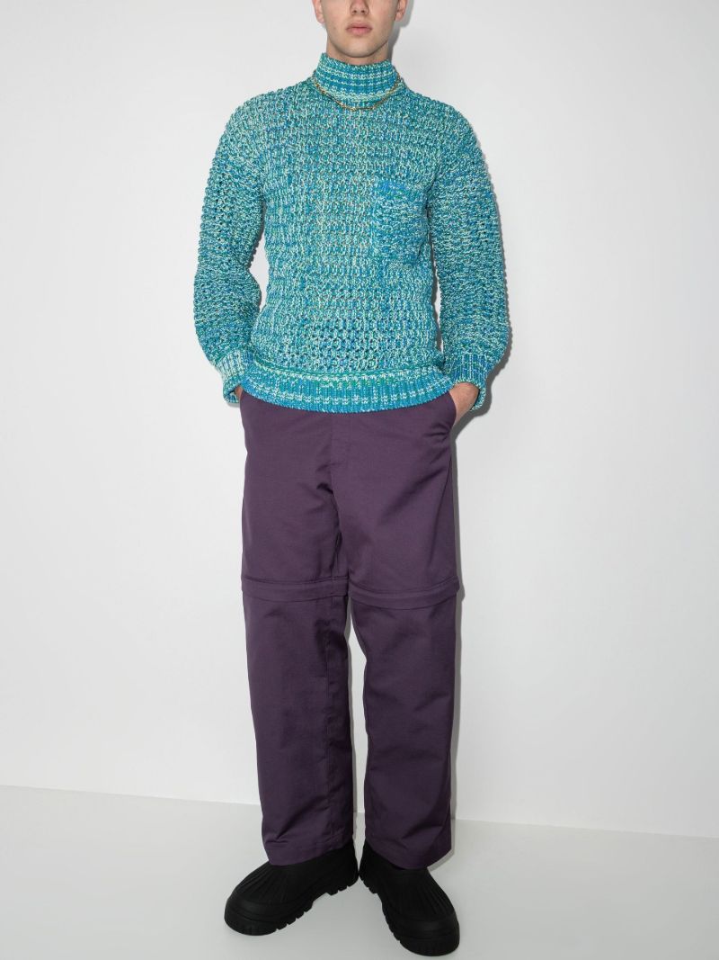 Jacquard Chunky Knit Sweater