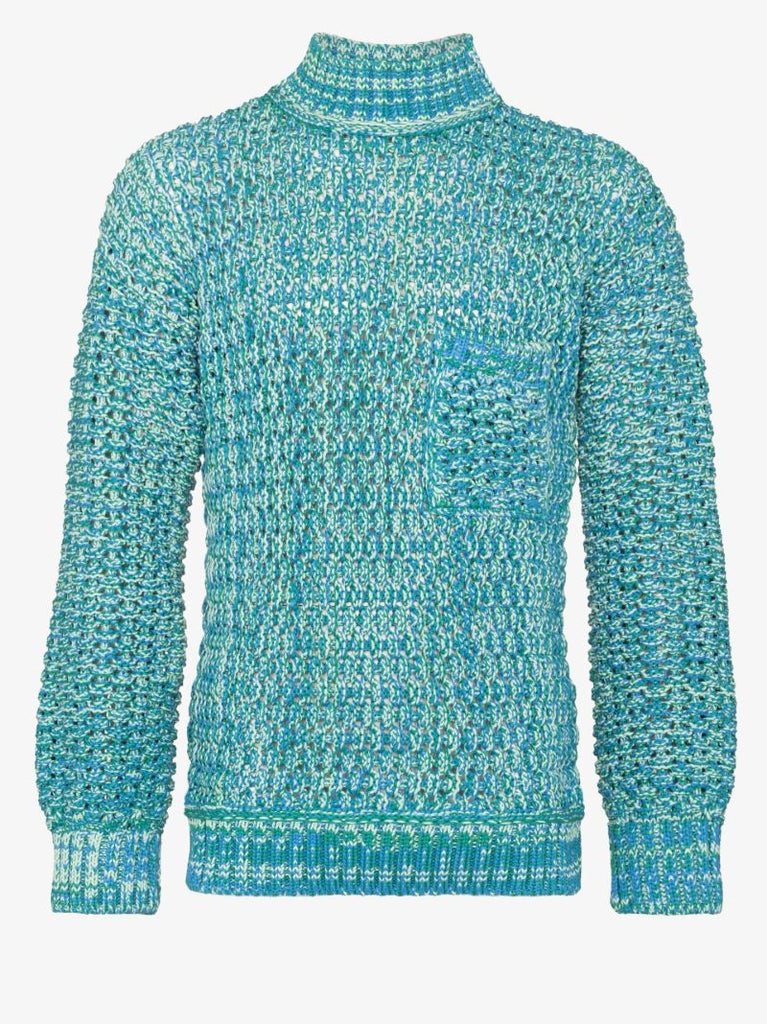 Jacquard Chunky Knit Sweater