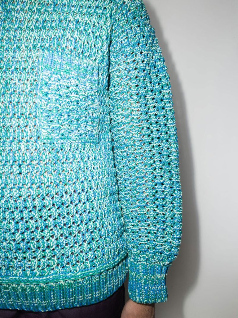 Jacquard Chunky Knit Sweater