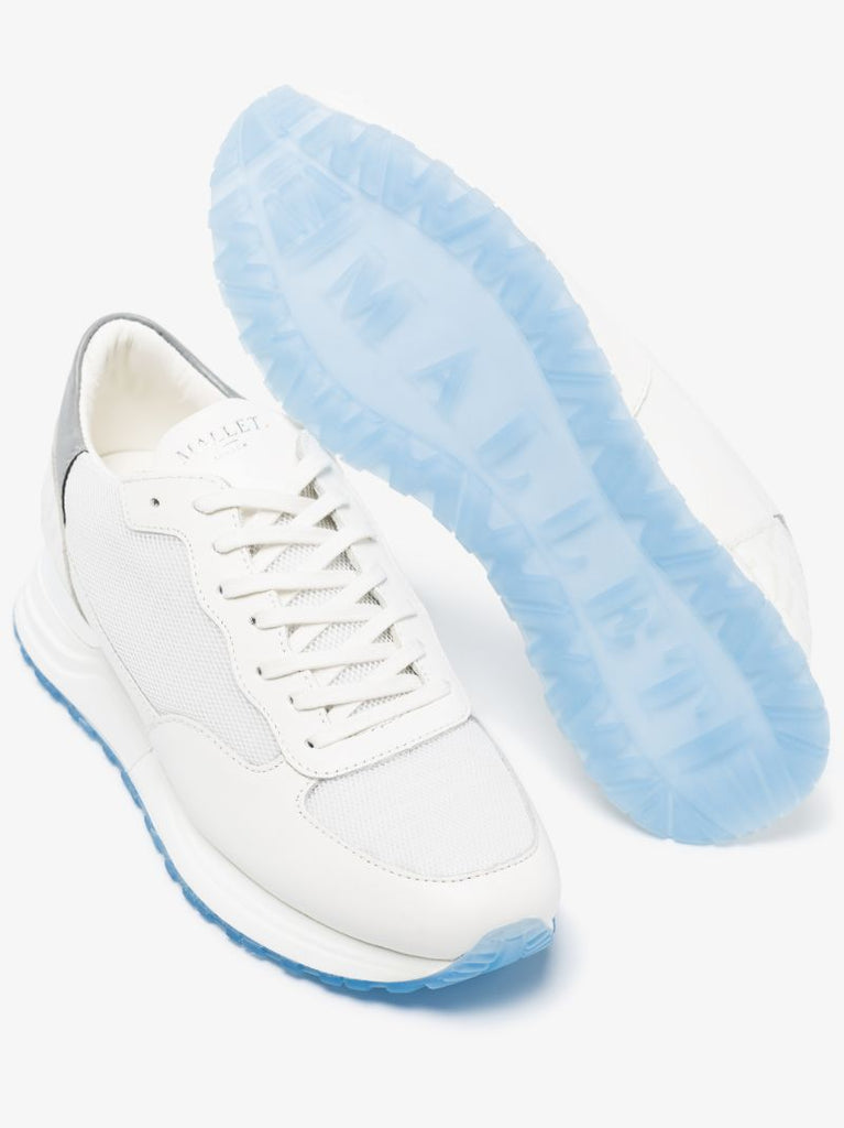 White Popham Leather Sneakers