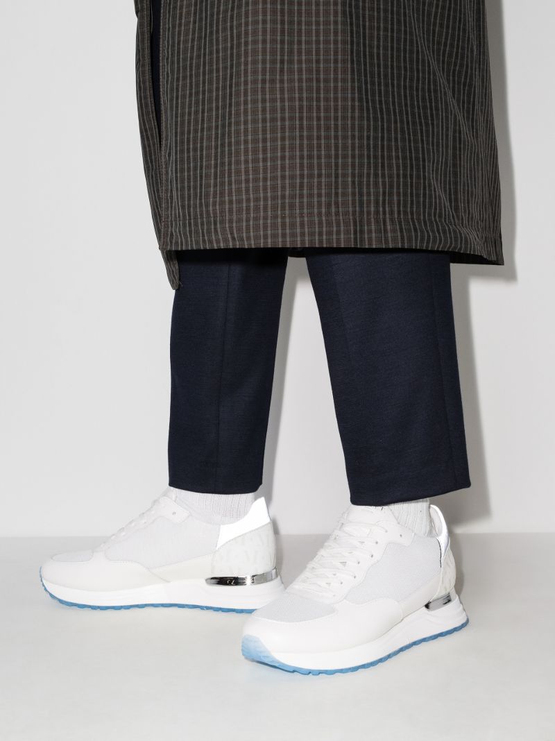 White Popham Leather Sneakers