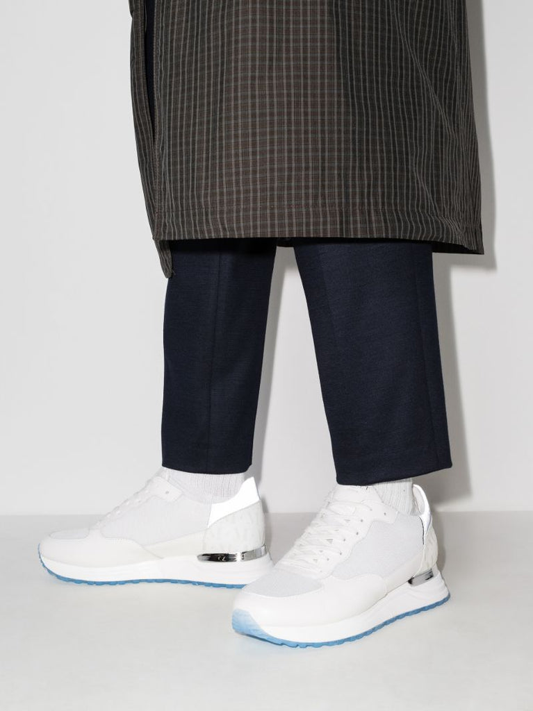 White Popham Leather Sneakers