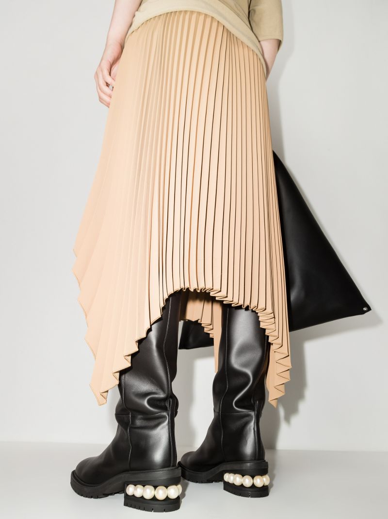 Black Casati 35 Knee-high Leather Boots