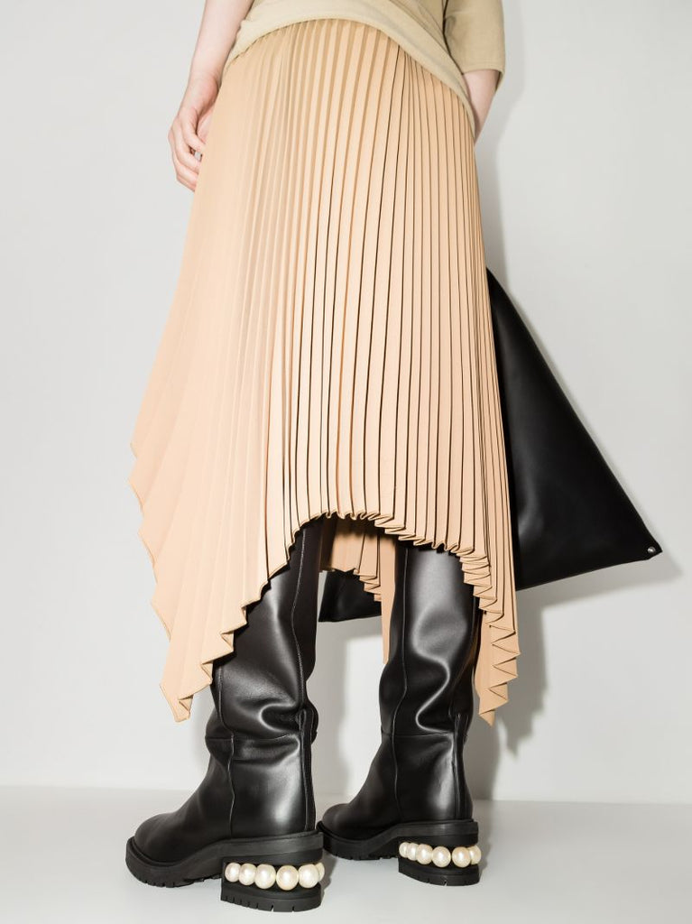 Black Casati 35 Knee-high Leather Boots