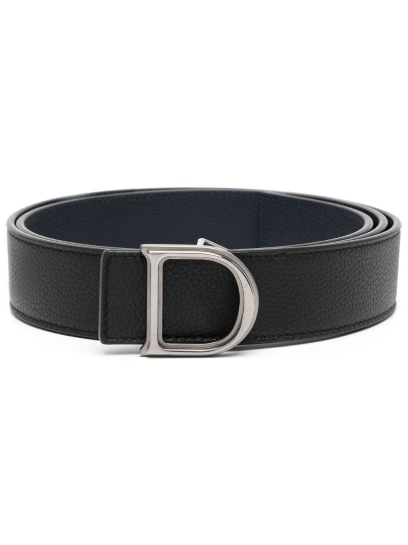 Black Reversible Leather Belt