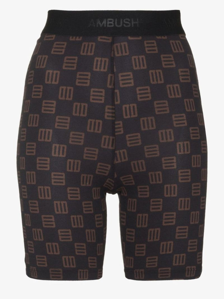 Monogram Print Shorts